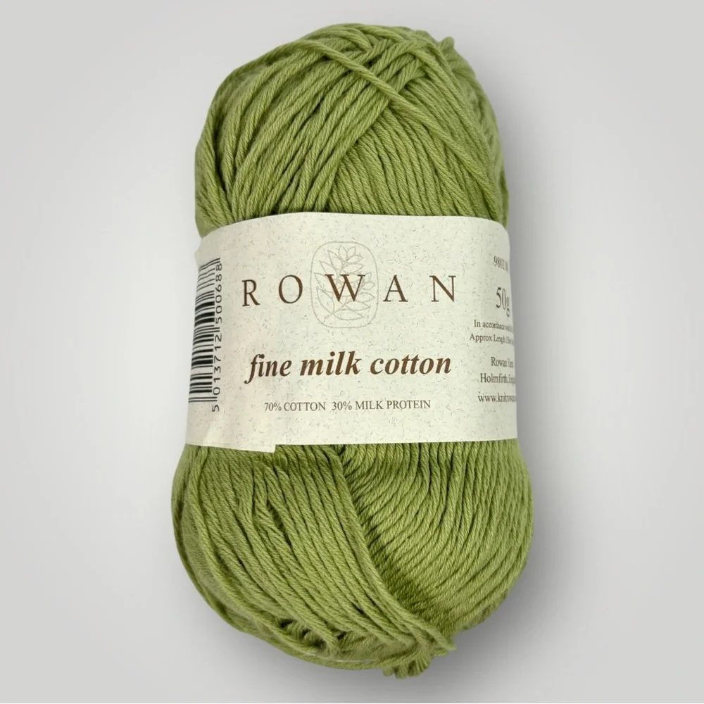 Rowan Fine Milk Cotton Yarn Cotton/Milk Protein 164yds Color #496 - Picture 1 of 5